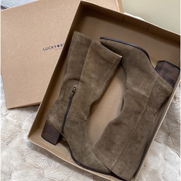 LUCKY BRAND JAVIAR MID CALF BOOTS - Picture 15 of 15